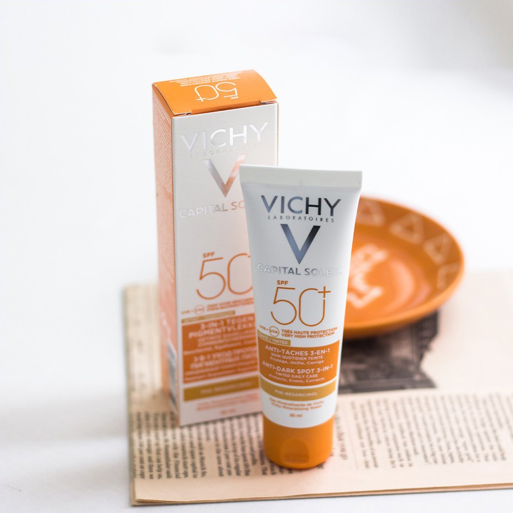 Kem Chống Nắng Giảm Thâm, Ngừa Sạm Da Vichy Capital Soleil SPF 50+ 50ml