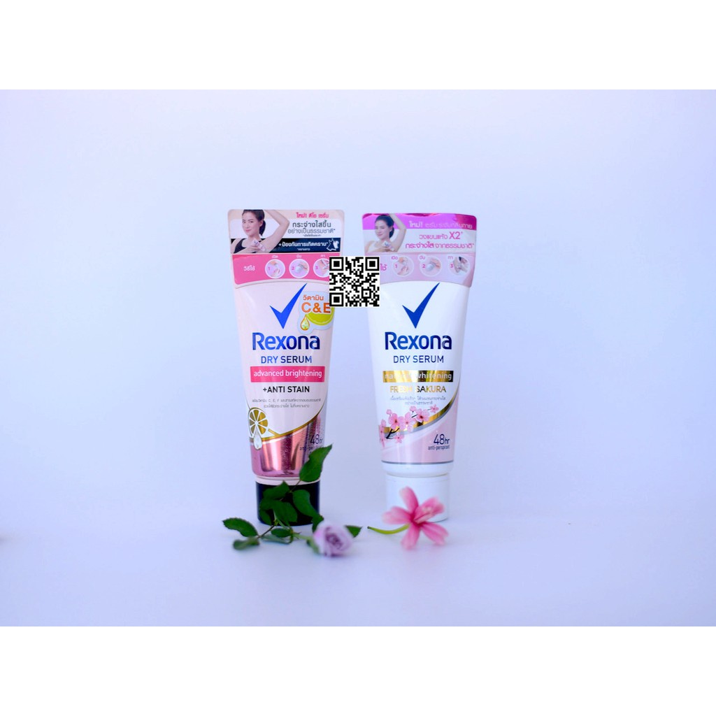 Serum dưỡng trắng nách khử mùi Rexona Thái Lan 50ml