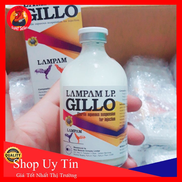 Gillo Lampam-Dùng Tr.ị Bá Bệnh Cho Gà Đá
