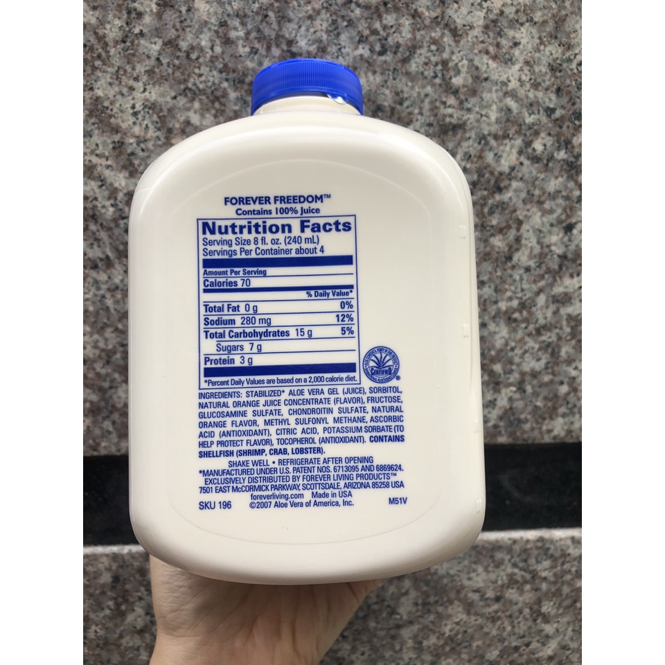 Nước Uống Dinh Dưỡng cho Khớp Forever FreeDom 196Flp