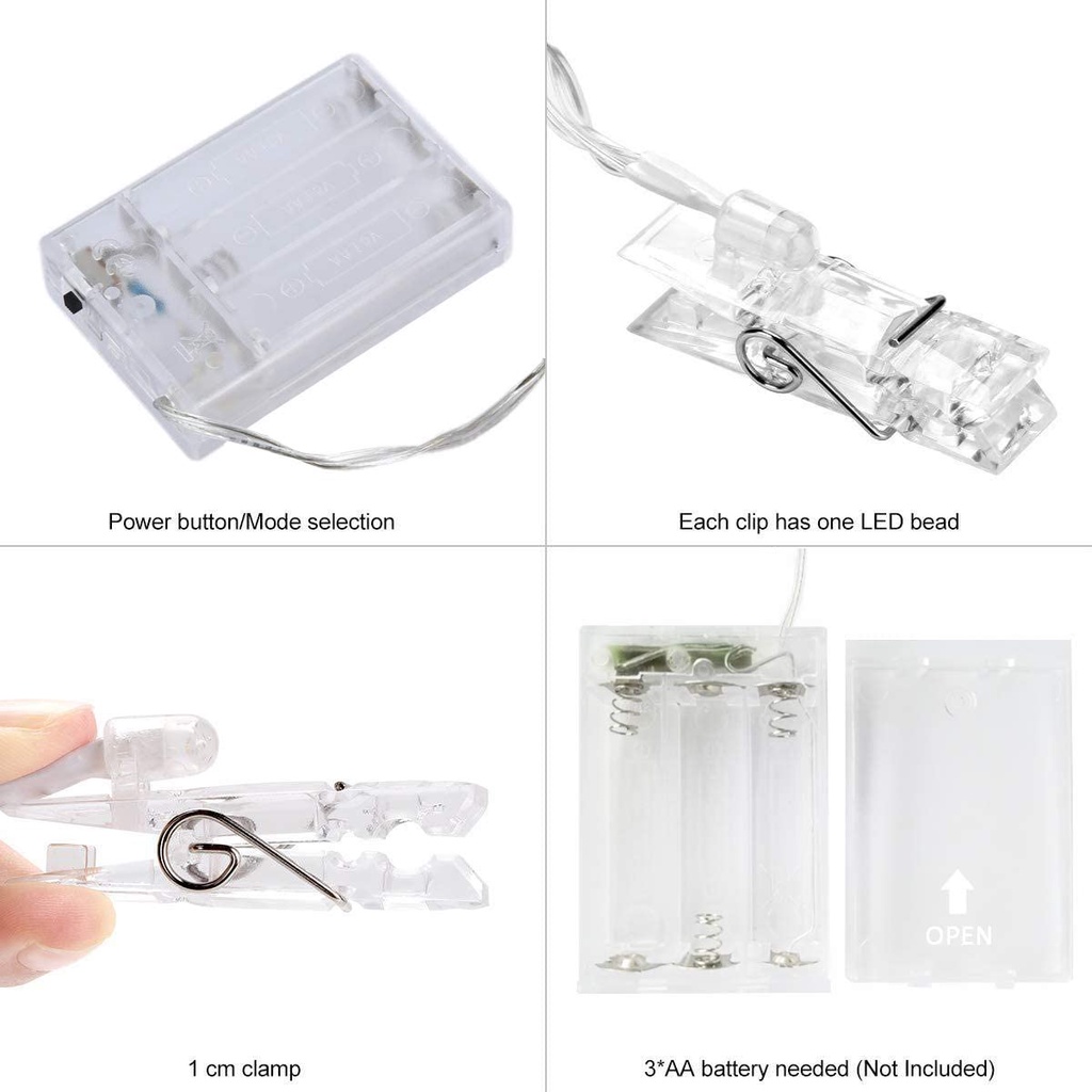 Dây Đèn Led Xinh Xắn Dùng Để Trang Trí