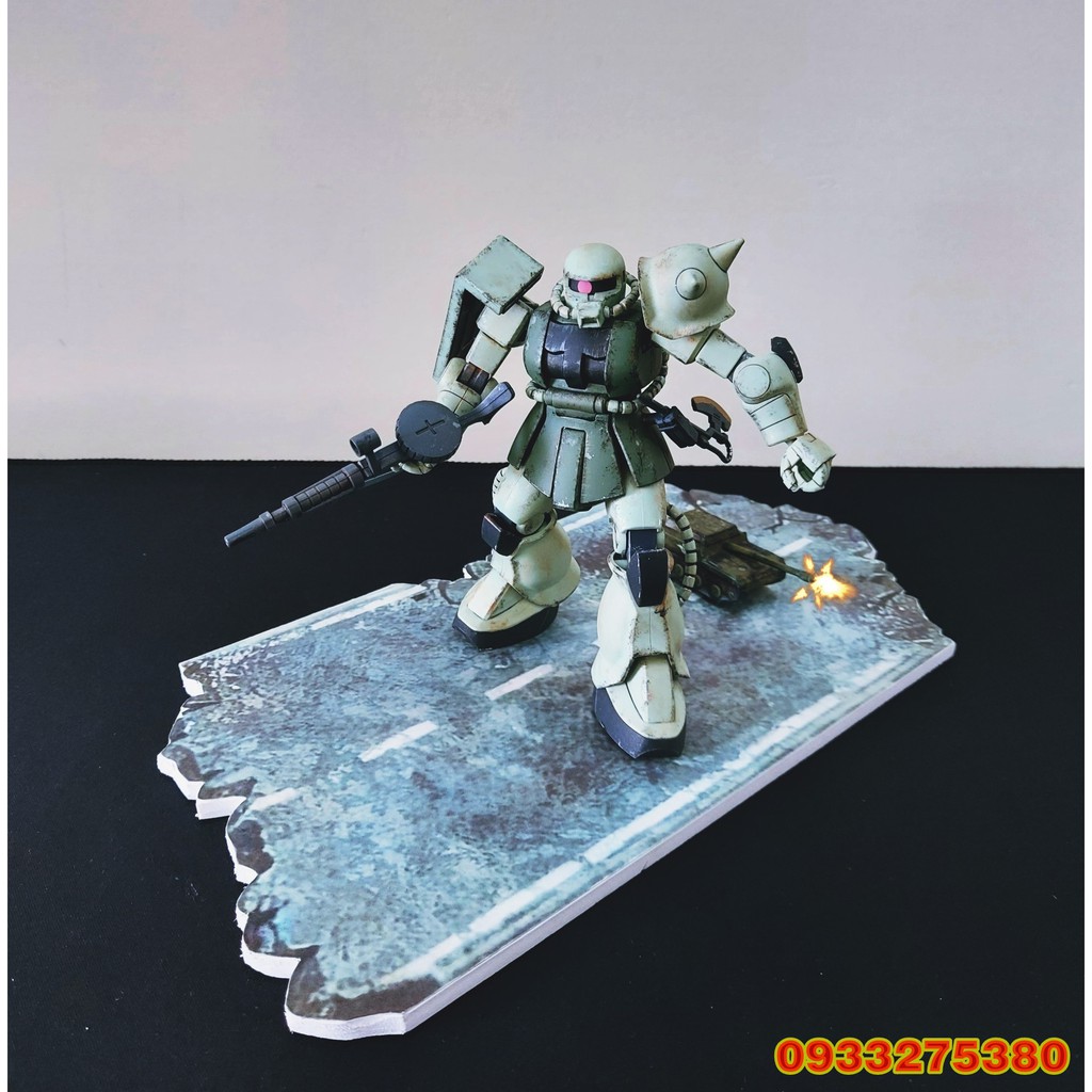 Đế sa bàn trưng bày mô hình Gundam / Figure