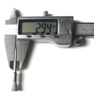 chổi bút thép/đồng /cước ni lông đánh gỉ 5mm cán 3mm