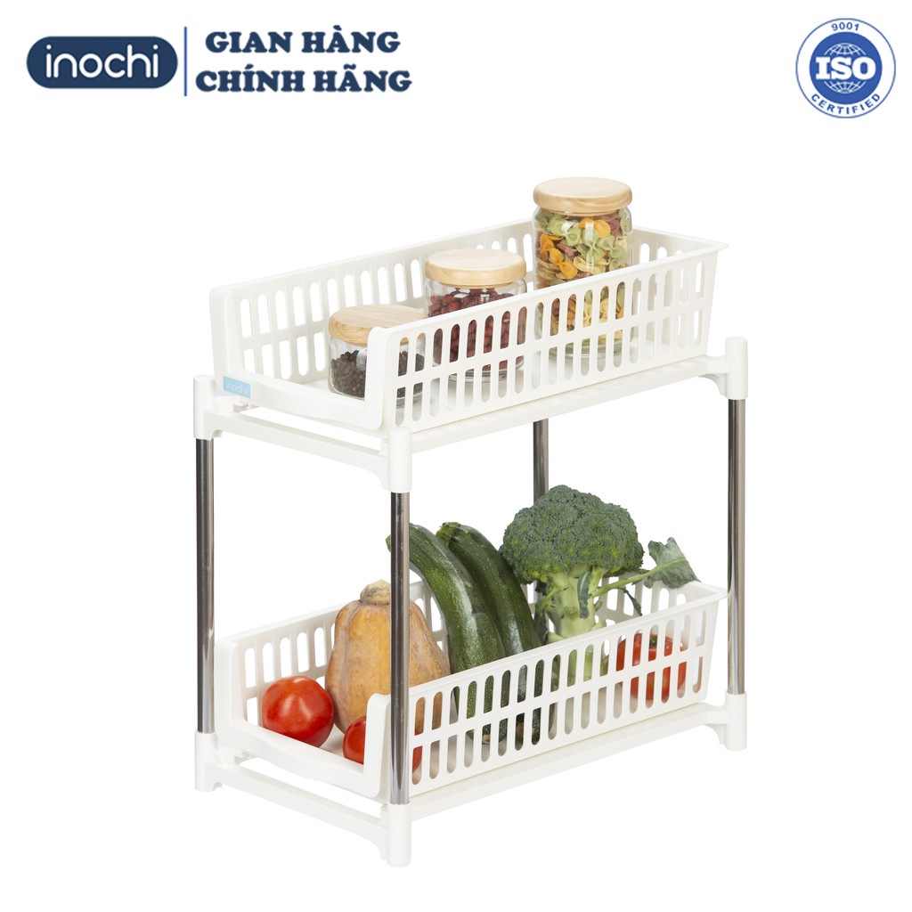 Kệ đựng gia vị Inochi Giá đựng đồ đa năng nhà bếp khung inox chịu lực M16