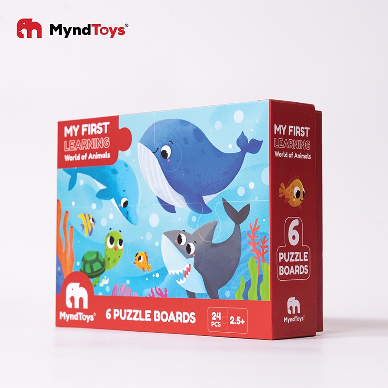 Đồ Chơi Xếp Hình MyndToys - My First Learning (Cho Bé Từ 2.5 Tuổi - Nhiều Chủ Đề)