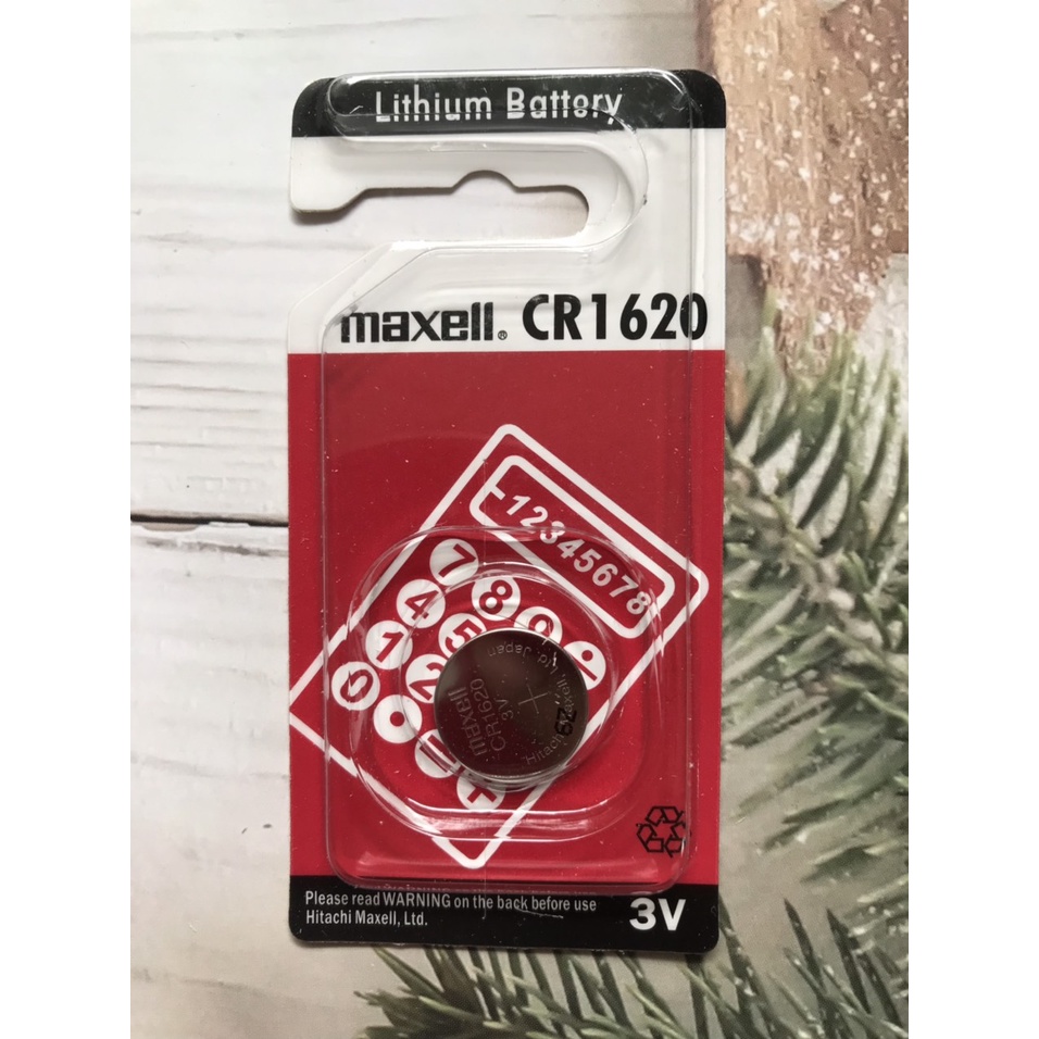 Vỉ 5 Viên Pin Maxell CR2032 / CR2025 / CR2016 / CR1632 / CR1616 / CR1220 / CR1216 / CR1620 MAXELL Lithium - Chính Hãn