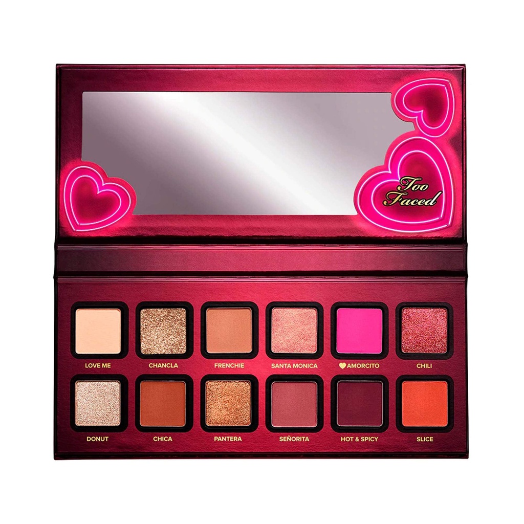 BẢNG PHẤN MẮT TOO FACED MARIALE AMOR CALIENTE EYE SHADOW PALETTE CHÍNH HÃNG - 9621