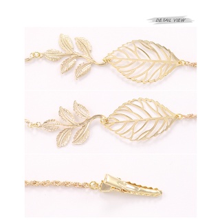 Vòng đội đầu headchain chiếc lá cài phong cách boho (CÓ SẴN - HOẢ TỐC)