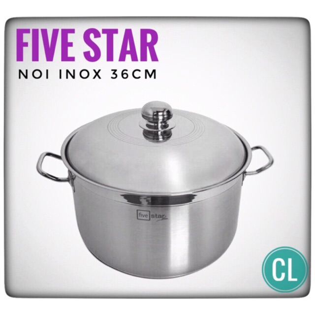 NỒI LUỘC GÀ FIVESTAR 36CM ĐUN TỪ