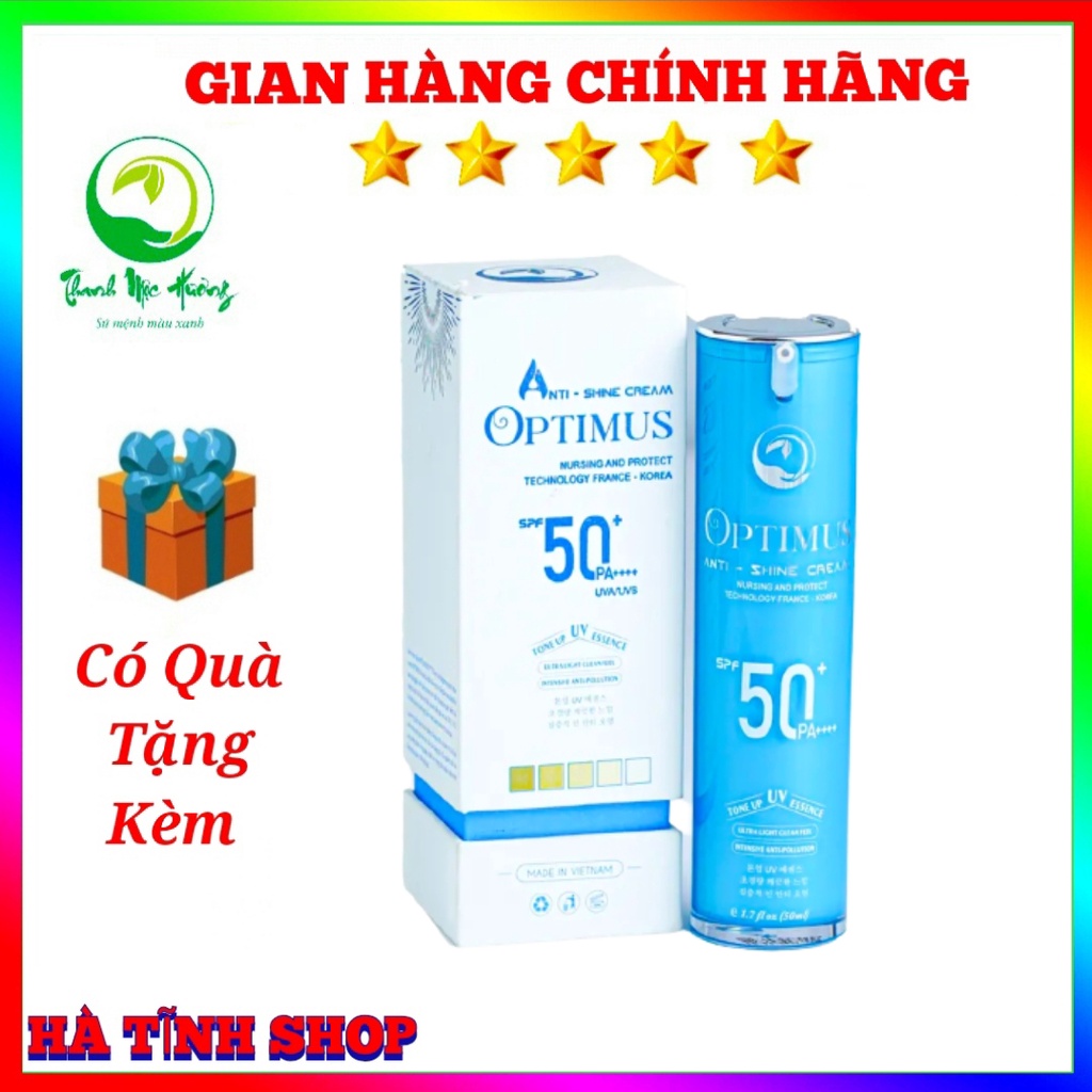 Kem chống nắng THANH MỘC HƯƠNG chống trôi dưỡng da nâng tone SPF50 chính hãng