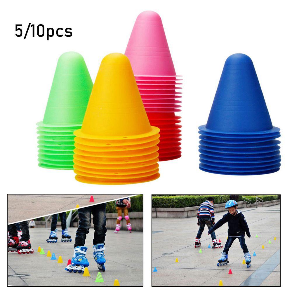 Set 5 / 10 Phụ Kiện Đánh Dấu Hình Nón Cho Giày Trượt Patin Chất Lượng Cao