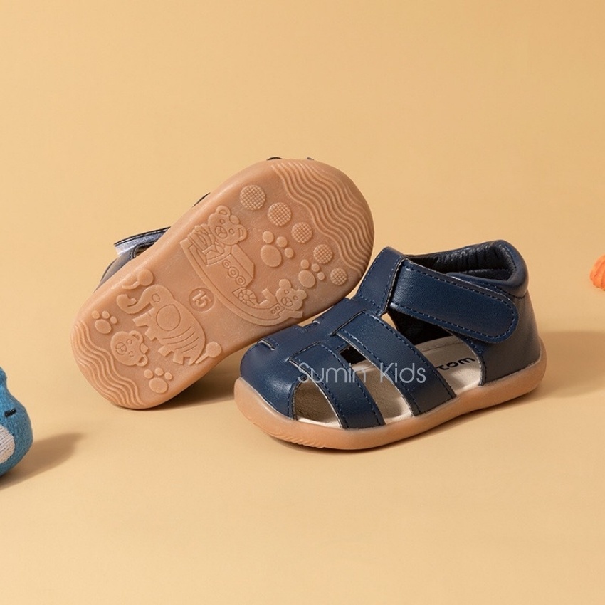 Dép tập đi cho bé trai mẫu sandal cho bé trai từ sơ sinh đến 1,2,3 tuổi, giày tập đi 2021 SUMIN KIDS