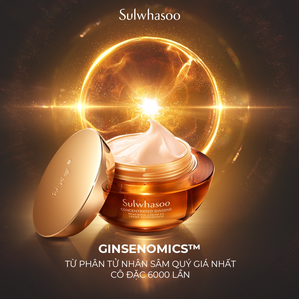 [Phiên bản cho da dầu] Kem Nhân Sâm Sulwhasoo Chống Lão Hoá Dưỡng Đàn Hồi 3 Lần 60ml
