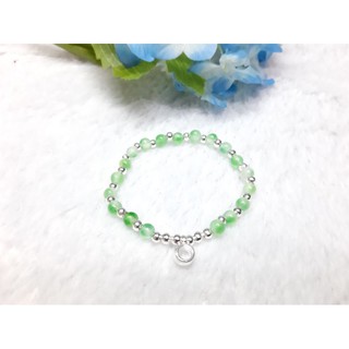 Vòng tay chuỗi hạt đá size 4ly sáng đẹp