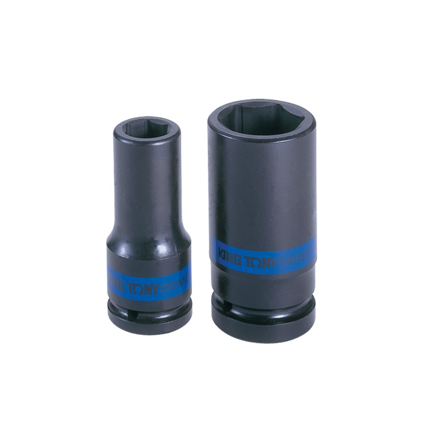 Đầu tuýp đen-dài-mỏng 3/4″ lục giác đủ size từ 17mm===> 32mm Kingtony 683532M