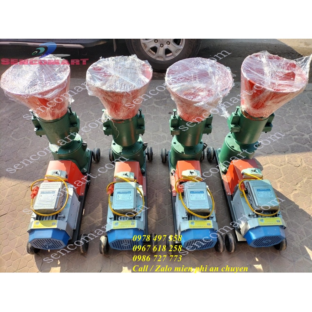 Khung máy ép cám viên s150plus trục liền