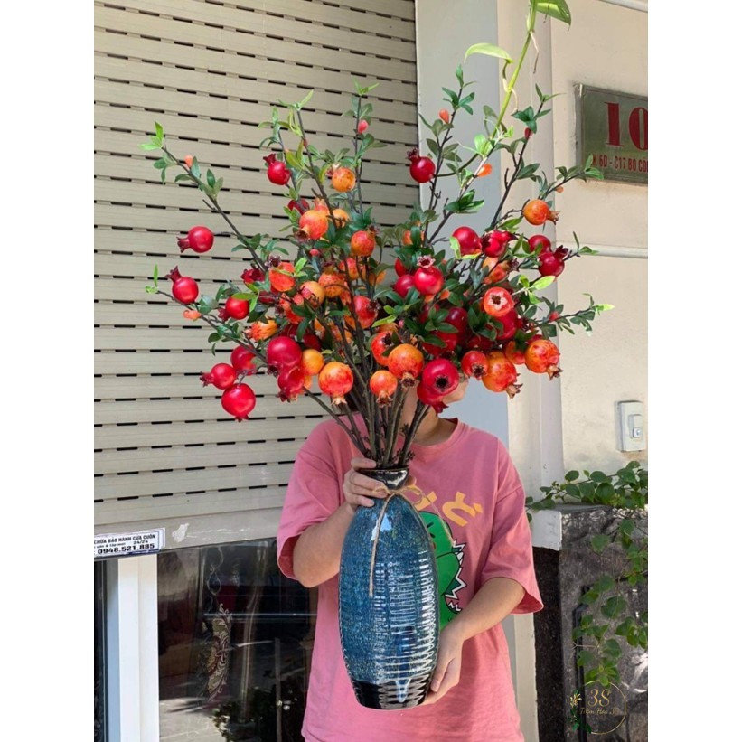 Cành lựu giả - Cành lựu trang trí loại đẹp