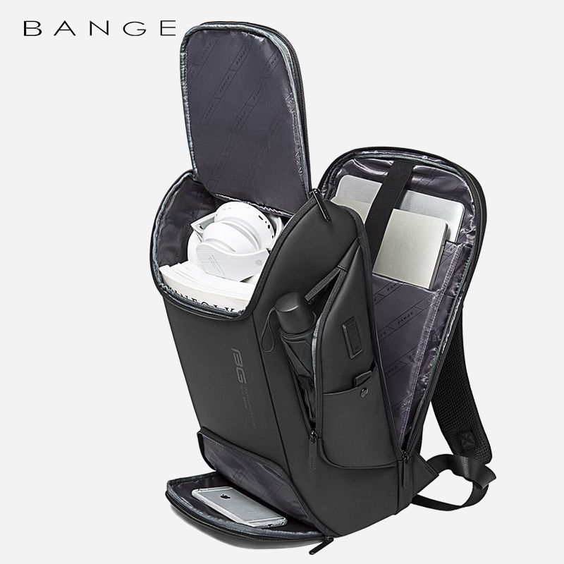 BANGE Ba Lô Đựng Laptop Đa Năng Sức Chứa Lớn Chống Thấm Nước
