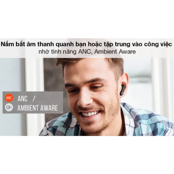 Tai Nghe Bluetooth Không Dây JBL Live+ TWS Tai Nghe Nhét Tai Bản Quốc Tế Đỉnh Cao Chống Ồn Cho Tất Cả Dòng Máy