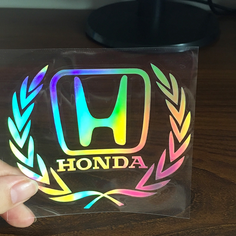 Sticker Phản Quang Dán Trang Trí Thân Xe Hơi honda