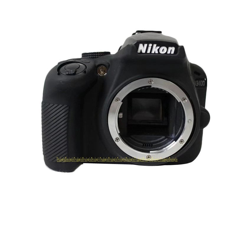 Silicone Vỏ Silicon Bảo Vệ Thân Máy Ảnh Nikon D3400