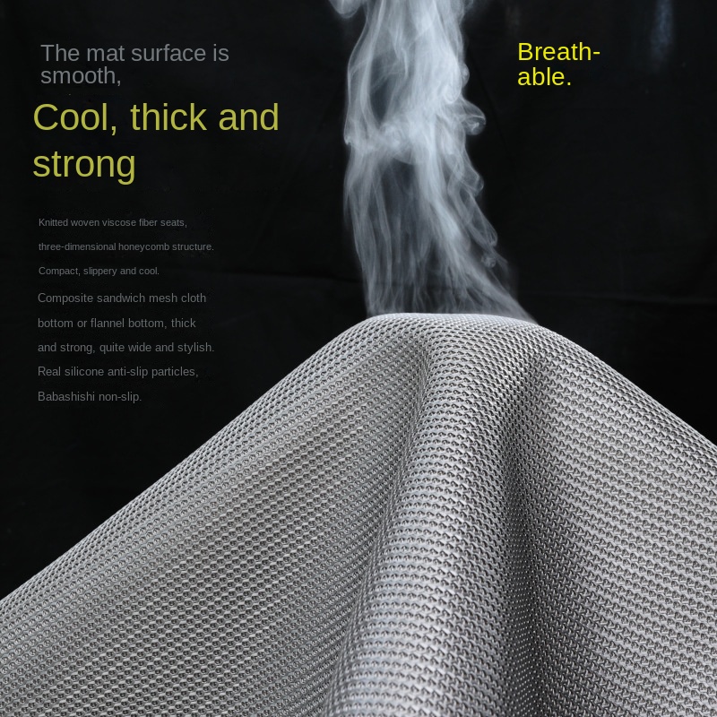 Vỏ Bọc Đệm Ghế Sofa Mùa Hè Bằng Lụa Lạnh Mát Chống Trượt Phong Cách Bắc Âu