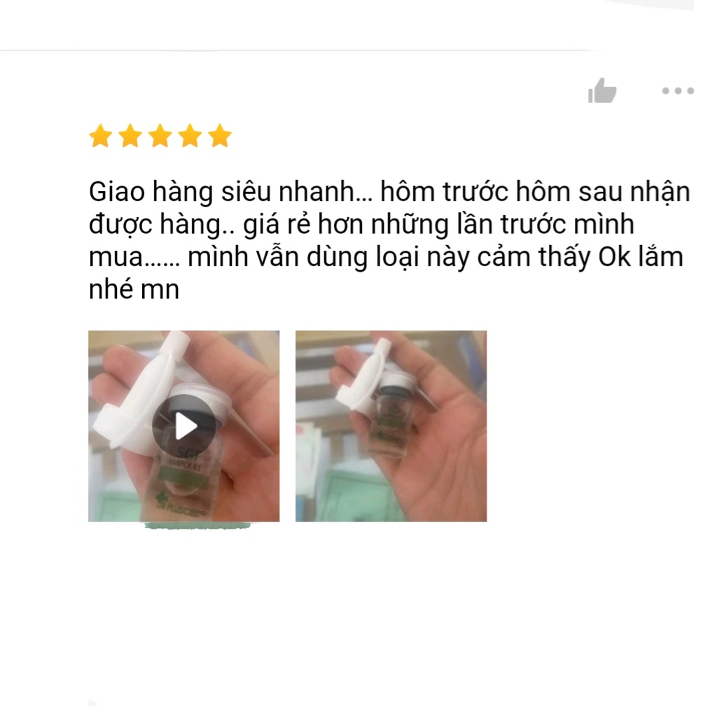 Tế bào gốc, tinh chất tế bào gốc 5GF Ampoule Dr Pluscell (1 chai 8ml)