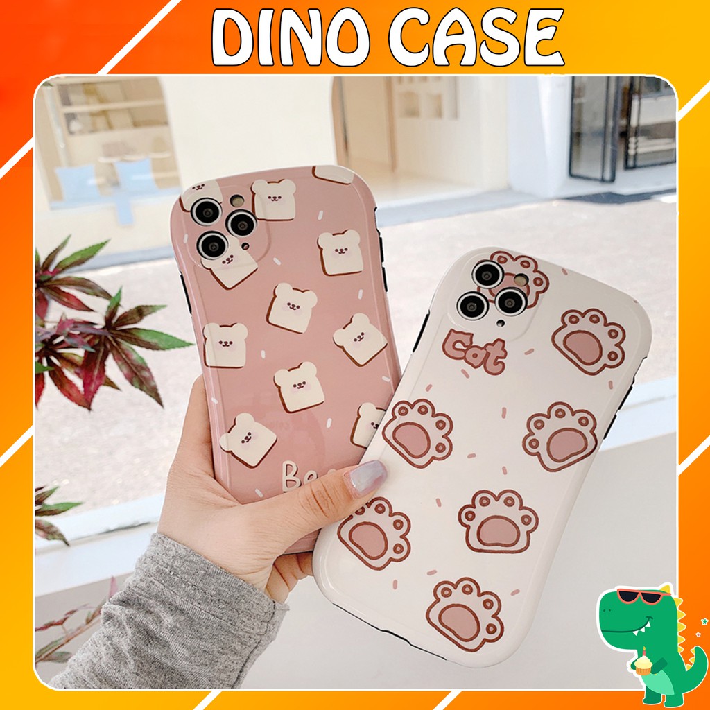 Ốp lưng iphone Cat Biscuit IMD 7plus/ 8plus / x /xs /xsmax/11/ /11 promax/12/12pro/12promax  DT04 - Dino case