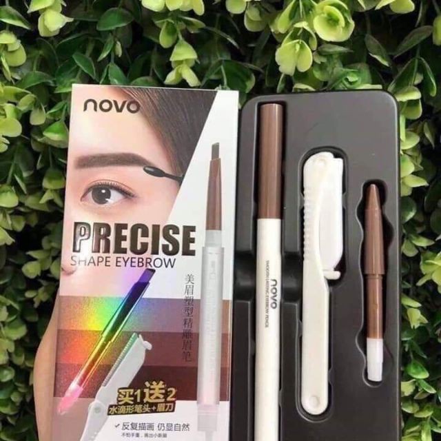 SET VẼ CHÂN MÀY NOVO PRECISE SHAPE EYEBROW