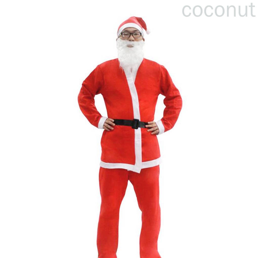 Bộ đồ hóa trang ông già Noel 5 món cho người lớn