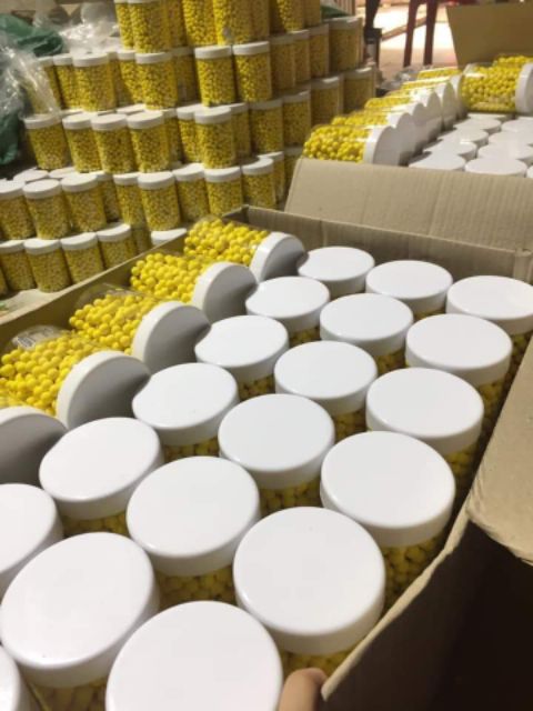 Viên tinh nghệ mật ong hộp có đủ cn vsattp in trên hộp | BigBuy360 - bigbuy360.vn