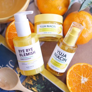 Sữa Rửa Mặt Dạng Gel Some By Mi Bye Bye Blemish Vita Tox Brightening Bubble Cleanser 120g