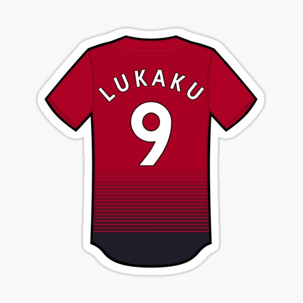 Bộ 49 sticker hình dán decal Áo bóng đá MANCHESTER UNITED, hình dán decal bóng đá, hình dán sticker laptop