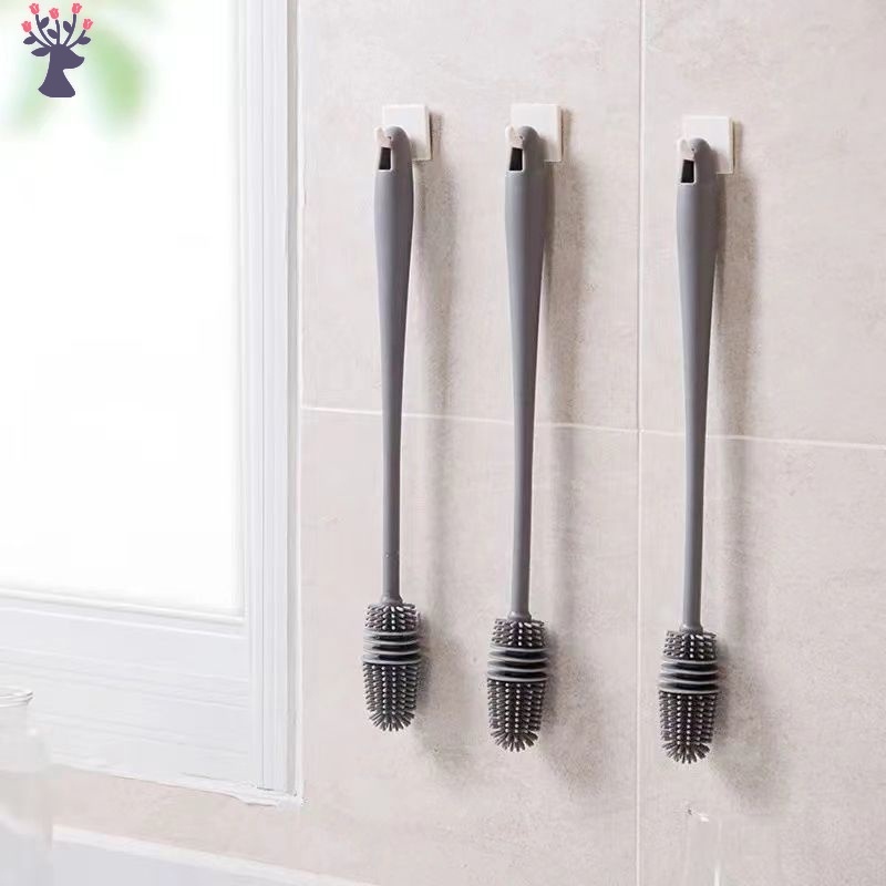 Mềm Bàn Chải Vệ Sinh Ly Cốc Bằng Cao Su Silicon Đa Năng Tiện Dụng