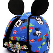 Nón bảo hiểm HeadGuard-Mickey xanh