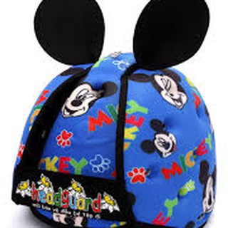 Nón bảo hiểm HeadGuard-Mickey xanh