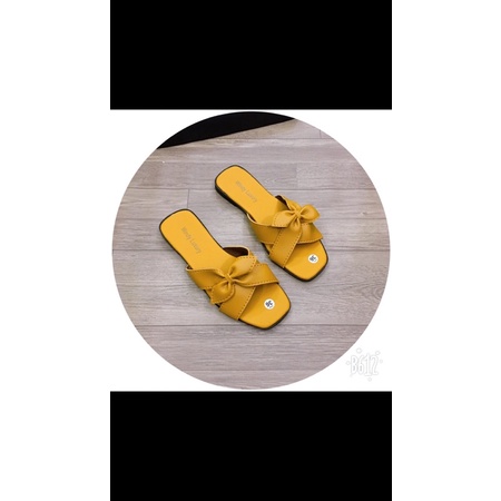 dép lê nữ phối nơ siêu xinh hót!!!