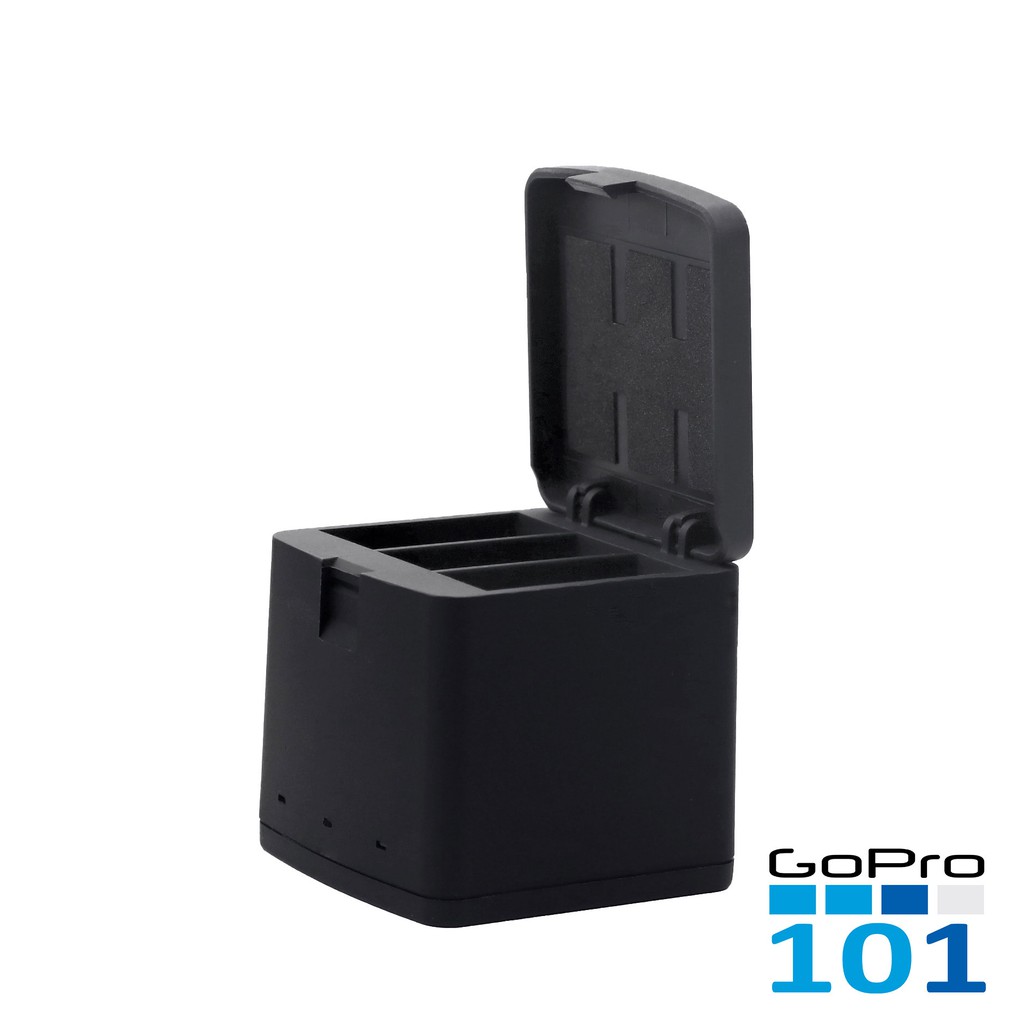 Dock sạc Go 9 3 pin OEM có nắp đậy - GoPro101 - inoxnamkim