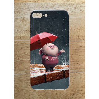 Ốp Lưng iPhone 7 Plus / 8 Plus (Dẻo) - Hình Gấu Thỏ Heo