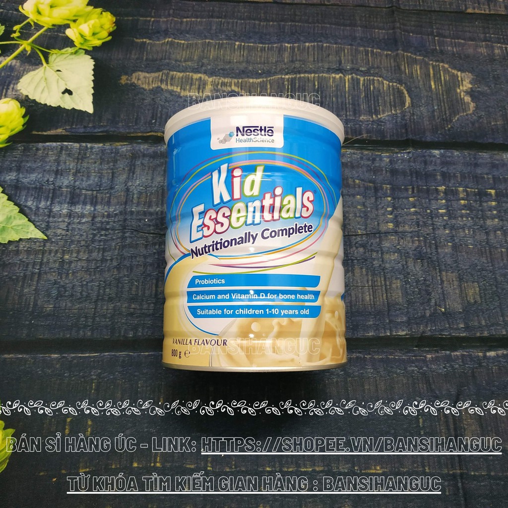 Sữa Nestle Sustagen Kid Essentials 800g mẫu mới