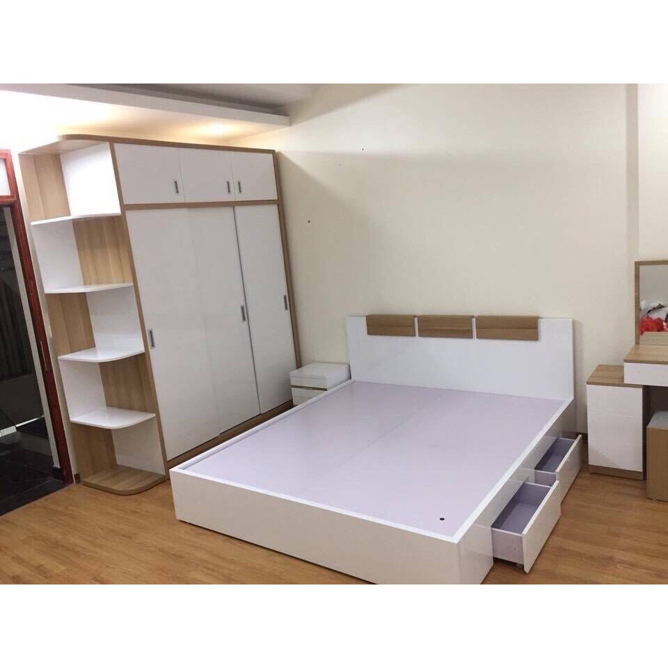 Tủ Áo Gỗ Công Nghiệp Melamine