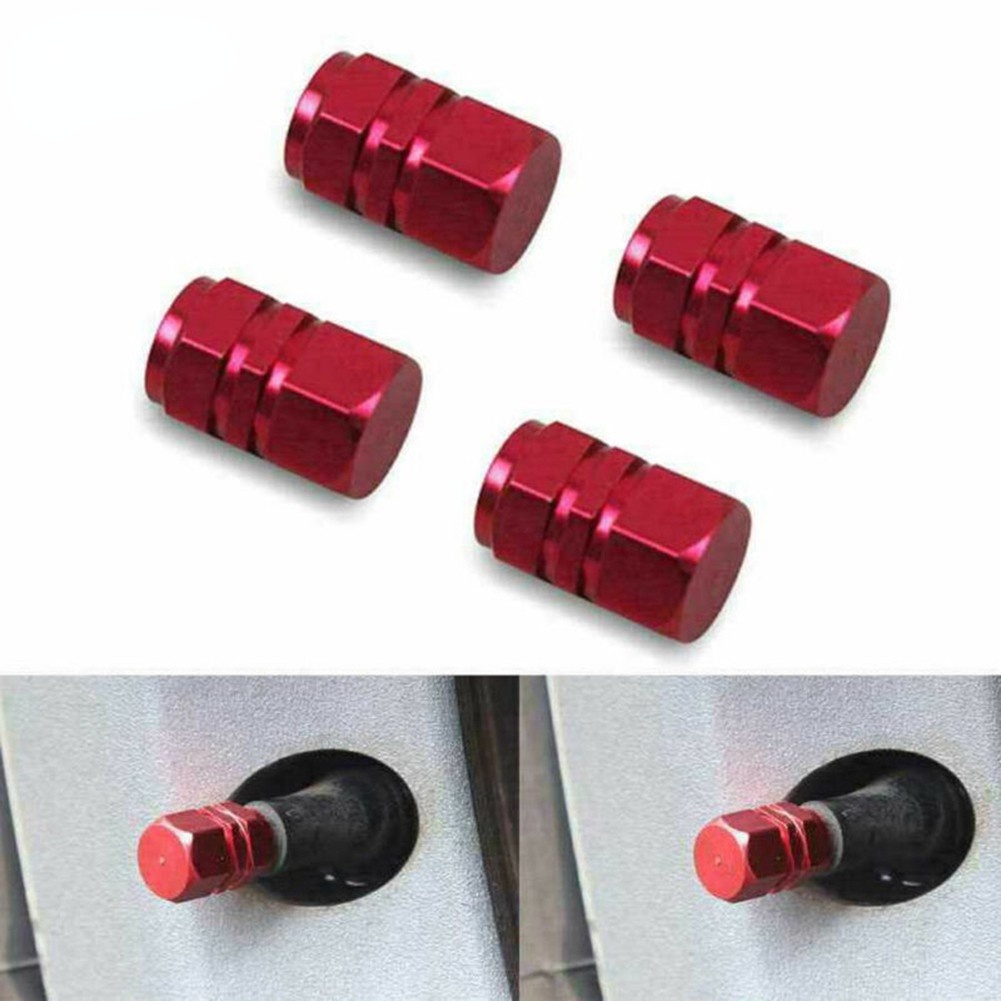 Bộ 4 Vỏ Bọc Nắp Van Bánh Xe Hơi/Xe Tải Độc Đáo Tiện Dụng