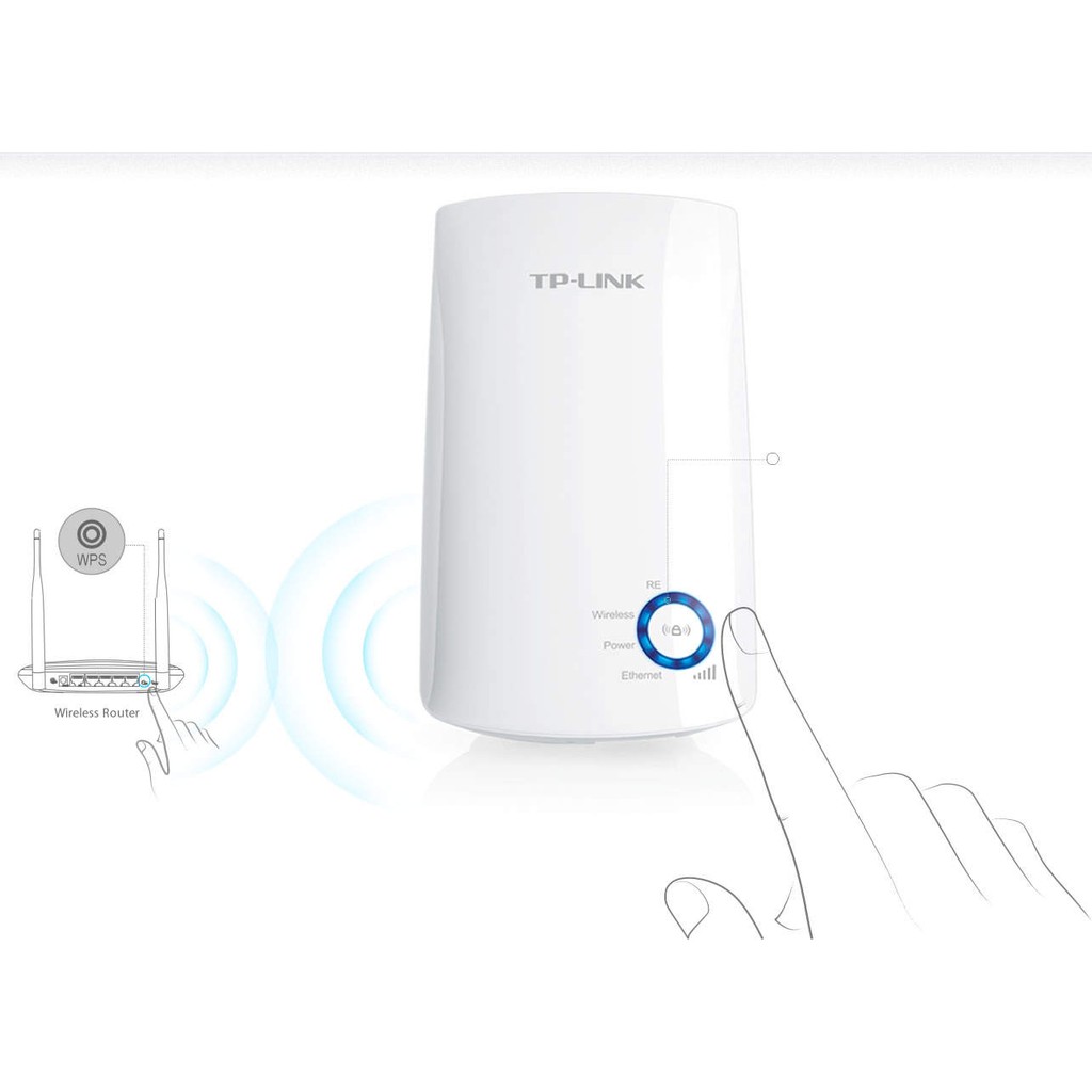 Bộ kích sóng WiFi TPlink TL-WA850RE tốc độ 300Mbps kích sóng siêu khỏe | BigBuy360 - bigbuy360.vn