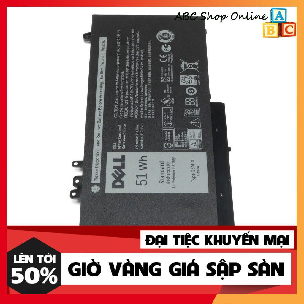 PIN DELL E5550, E5450, F5WW5 G5M10, Latitude  E3550, E5250, E5270 8V5GX ( 51WH ) HÀNG ZIN XỊN