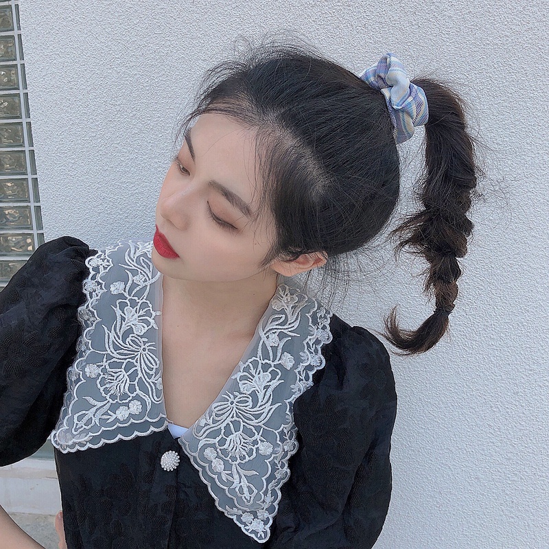 Dây Cột Tóc Màu Vàng Dễ Thương Dành Cho Nữ