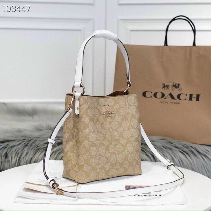 ⚡️⚡️Túi Bucket xuất dư - sẵn hàng - đen chữ dây đỏ⚡️⚡️