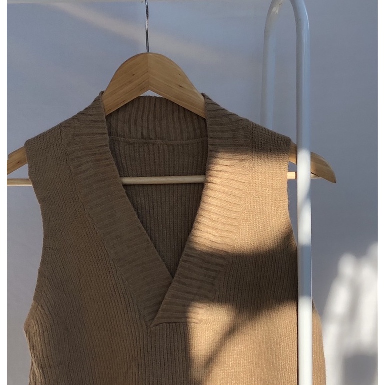 Áo gile len 2hand - GL7