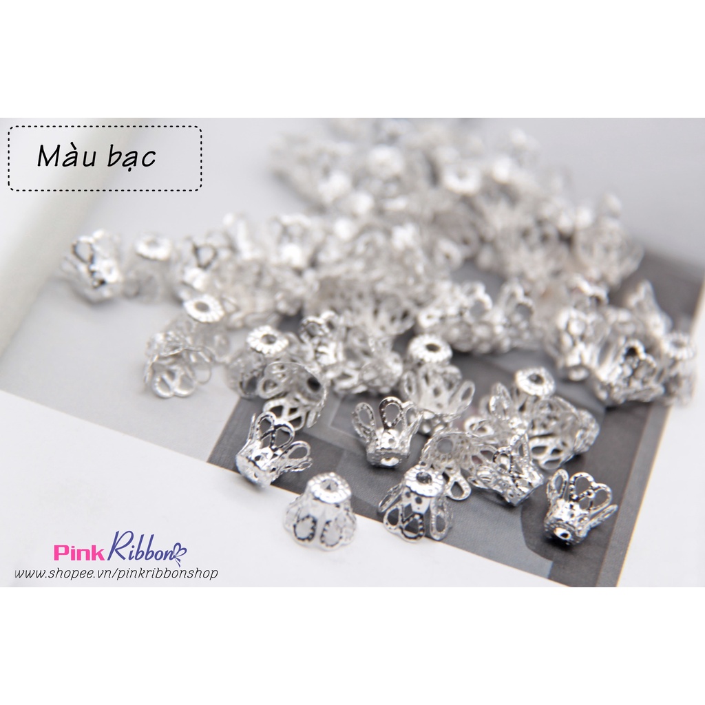 Phụ kiện mũ treo hoa các cỡ