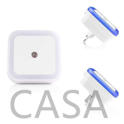 Đèn Ngủ Vuông Cảm ứng/Đèn Tường LED Với Cảm Biến Ban đêm Tự động