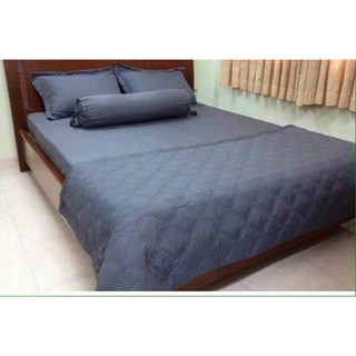 Bộ ga gối thun Hàn Quốc KT 2m2*2m (chọn màu)